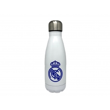 Real Madrid Botella Blanca de Acero 550ml