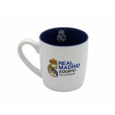 Real Madrid Taza Blanca Bicolor Caja