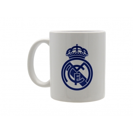 Real Madrid Taza Cerámica Escudo Azul en Caja