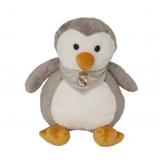 Real Madrid Peluche Pingüino 25cm