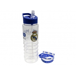 Real Madrid Botella con 4 pulseras silicona 700ml