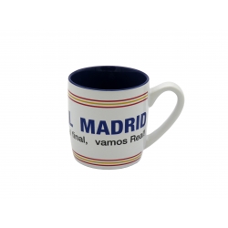 Real Madrid Taza Azúl Bicolor Caja