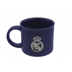 Real Madrid Taza Jumbo Azul Grabada en Caja