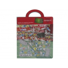 Sevilla F.C Libro de Pegatinas Estadio 3D Reutilizables