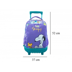 Snoopy Mochila Trolley