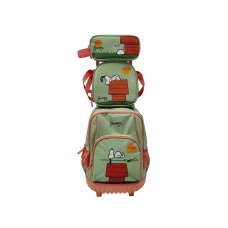 Snoopy Set Trolley Compacto  3 Pcs