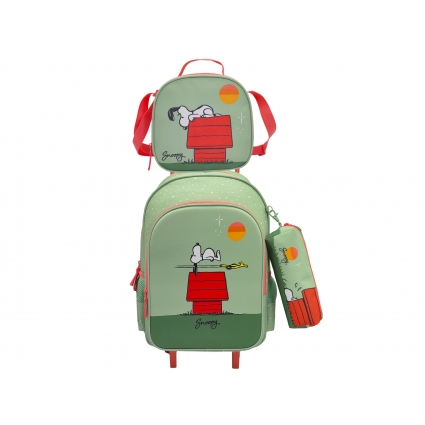 Snoopy Set Trolley Funcional   3 Pcs