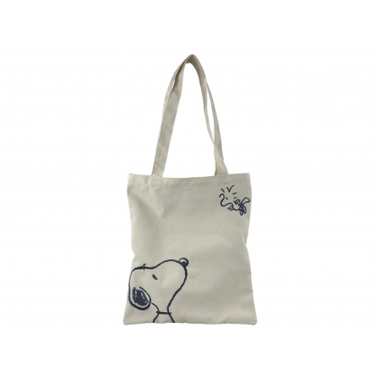 Snoopy Bolsa de Tela con Bolsillo - Comic