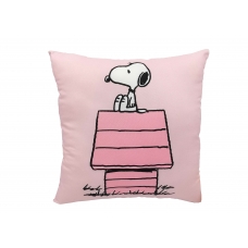 Snoopy Cojín Colección Caseta Rosa