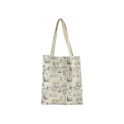 Snoopy Bolsa de Tela con Bolsillo - Comic