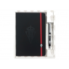 Sporting de Gijón Set Agenda y Bolígrafo Sporting de Gijón Set Agenda y Bolígrafo