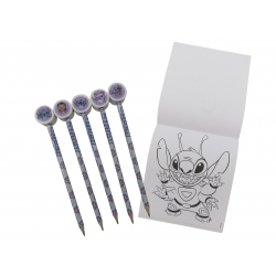 Stitch Libro de Colorear con Lápices con Goma