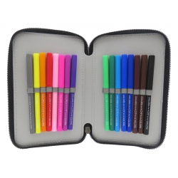 Stumble Guys Plumier 3 Pisos con Material Escolar