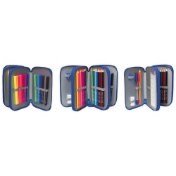 Stumble Guys Plumier 3 Pisos con Material Escolar