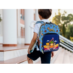 Stumble Guys Mochila Escolar Adaptable a Trolley