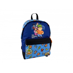 Stumble Guys Mochila Juvenil Adaptable a Trolley Stumble Guys Mochila Juvenil Adaptable a Trolley