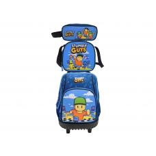 Stumble Guys Set Trolley Compacto  3 Pcs