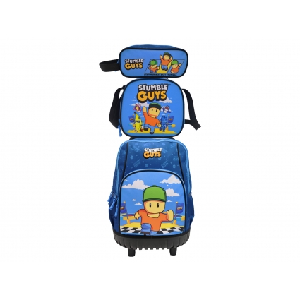 Stumble Guys Set Trolley Compacto  3 Pcs