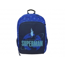 Superman  Mochila 43cm Adaptable a Trolley- Blue