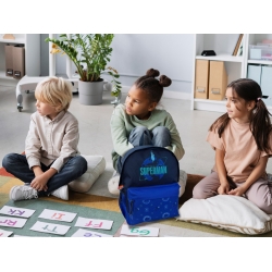 Superman Mochila Adaptable a Trolley- Blue