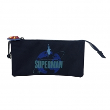 Superman  Portatodo Triple-Blue