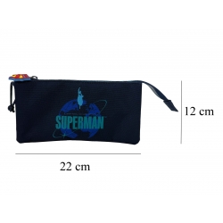 Superman  Portatodo Triple-Blue