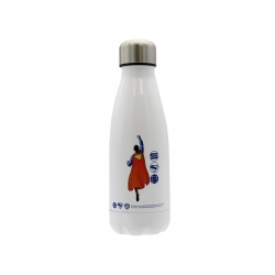 Superman Botella Blanca de Acero 550ml