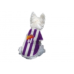 Real Valladolid Camiseta para Perro - Talla L