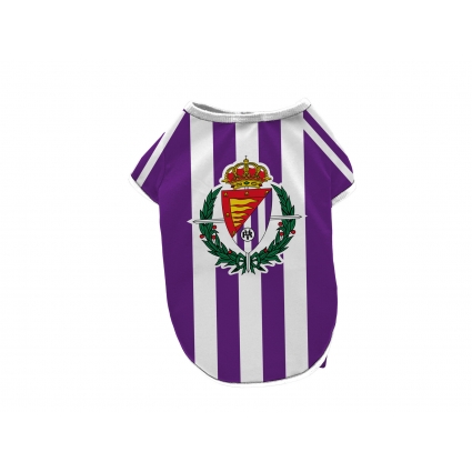 Real Valladolid Camiseta para Perro - Talla S