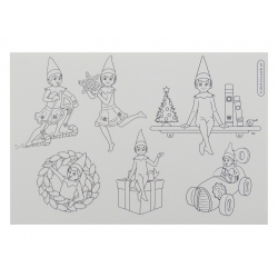 The Elf Set de Papelería y Actividades en Estuche