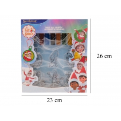The Elf Set Para Pintar Adornos Navideños