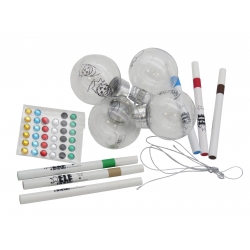 The Elf Set Para Pintar Bolas Para Árbol