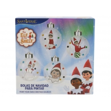 The Elf Set Para Pintar Bolas Para Árbol The Elf Set Para Pintar Bolas Para Árbol