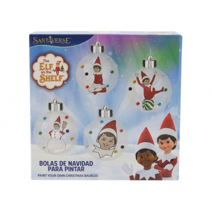 The Elf Set Para Pintar Bolas Para Árbol