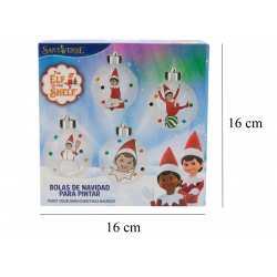 The Elf Set Para Pintar Bolas Para Árbol