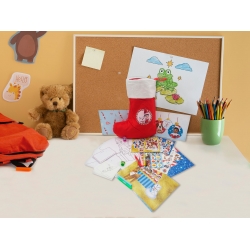 The Elf Set de Actividades en Calcetín de Chimenea