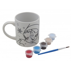 The Elf Taza de Cerámica para Pintar