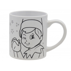 The Elf Taza de Cerámica para Pintar