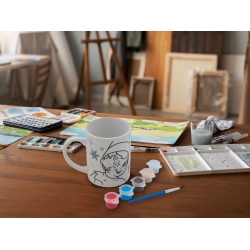 The Elf Taza de Cerámica para Pintar