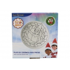The Elf Plato de Cerámica para Pintar