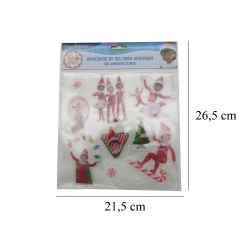 The Elf Pegatinas de Gel Para Ventana