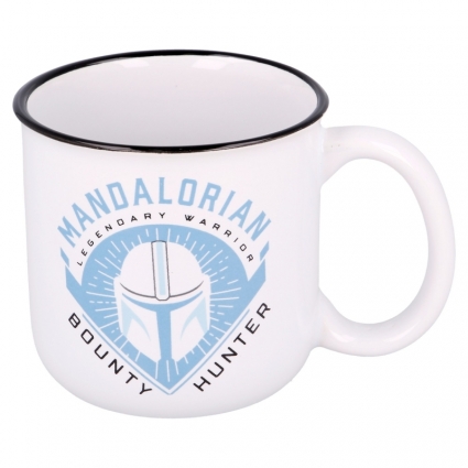 Taza Ceramica 400ml Mandalorian en Caja Regalo