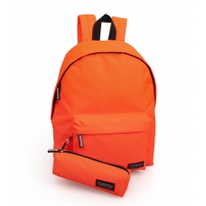 Mochila mas portatodo Naranja fluor