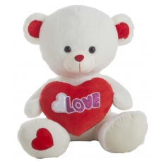 Teddy Heart Bear With Light 50cm