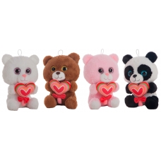 Heart Bear 26cm Assorted