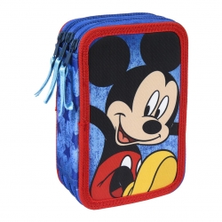 Plumier triple Mickey Mouse