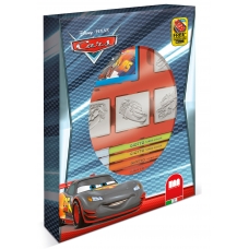 Disney Cars box with 4 stamps and felt pens