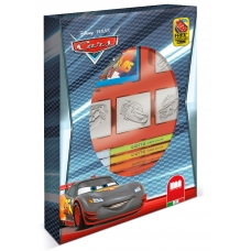 Caja 4 Sellos mas rotuladores Disney Cars