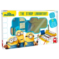 Caja Laboratorio con 4 Sellos y actividades Minions