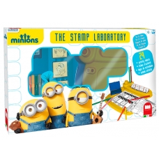 Caja Laboratorio con 4 Sellos y actividades Minions